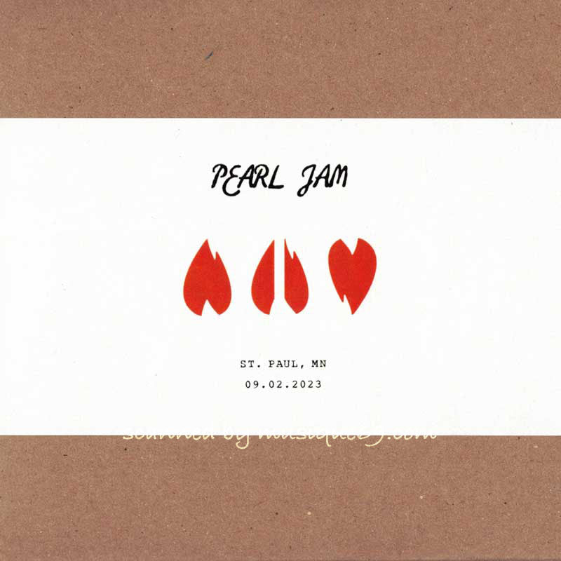 パールジャム Pearl Jam - St. Paul, MN | September 02 2023 (CD)
