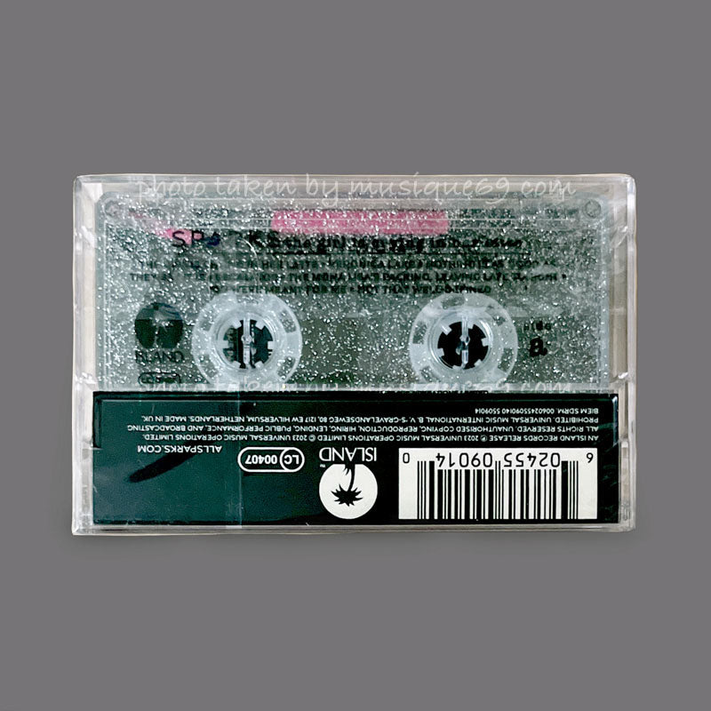 Sparks - The Girl is Crying in Her Latte: Silver Sparkle Shell Edition (cassette)