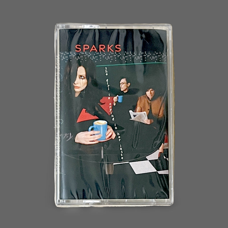 Sparks - The Girl is Crying in Her Latte: Silver Sparkle Shell Edition (cassette)