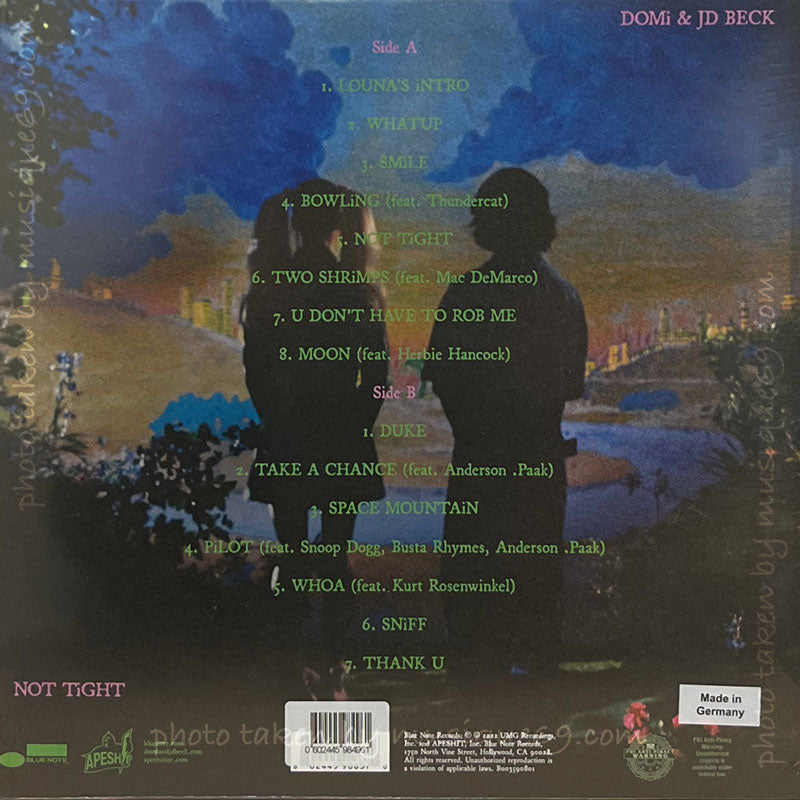 ドミ&JDベック DOMi & JD Beck - Not Tight: Exclusive Pink Coloured LP (vinyl)