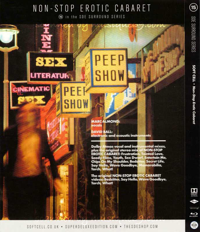 Soft Cell - Non-Stop Erotic Cabaret: SDE Surround Series Exclusive Limited Edition Blu-Ray Audio