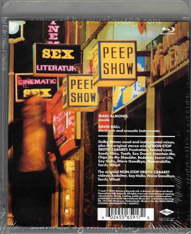 Soft Cell - Non-Stop Erotic Cabaret: SDE Surround Series Exclusive Limited Edition Blu-Ray Audio