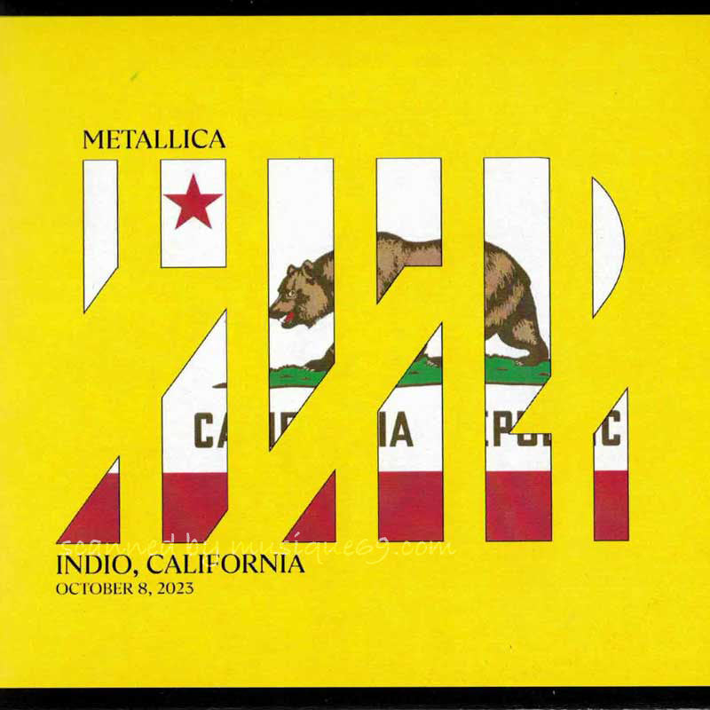メタリカ Metallica - Indio, California | October 8, 2023 (CD)