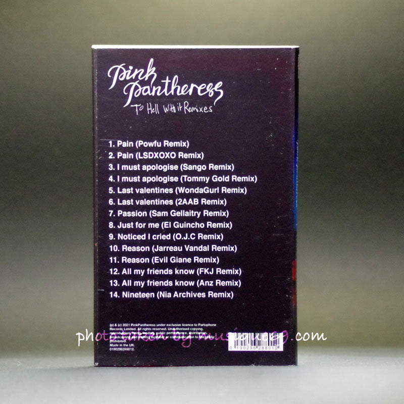 ピンクパンサレス PinkPantheress - To Hell with It Remixes: Exclusive Transparent Pink Shell Limited Edition (cassette)