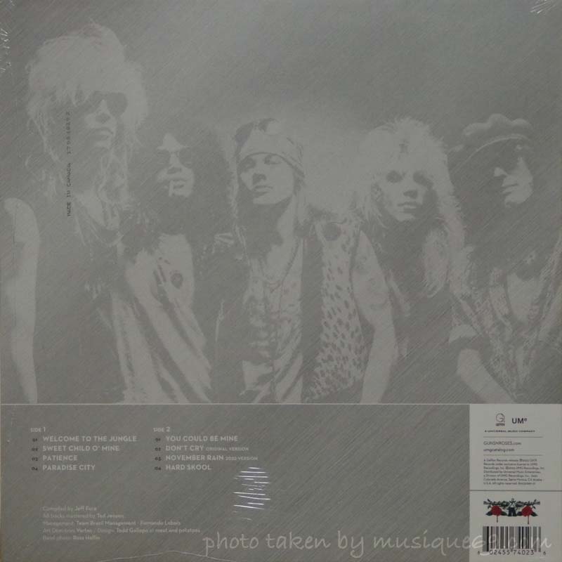 ガンズアンドローゼズ Guns N' Roses - Greatest Hits: US Exclusive Red Rose Coloured LP (vinyl)