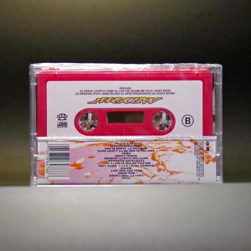 ケラーニ Kehlani - It was Good Until It Wasn’t: Red Shell Limited Edition (cassette)