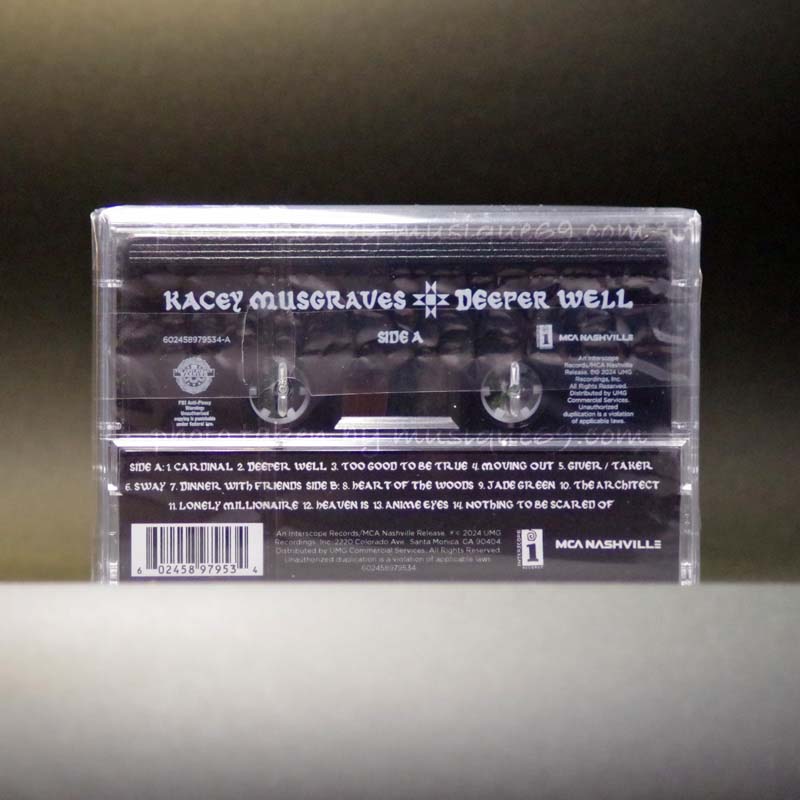 ケイシーマスグレイヴス Kacey Musgraves - Deeper Well: Exclusive Alternate Artwork Limited Edition (cassette)