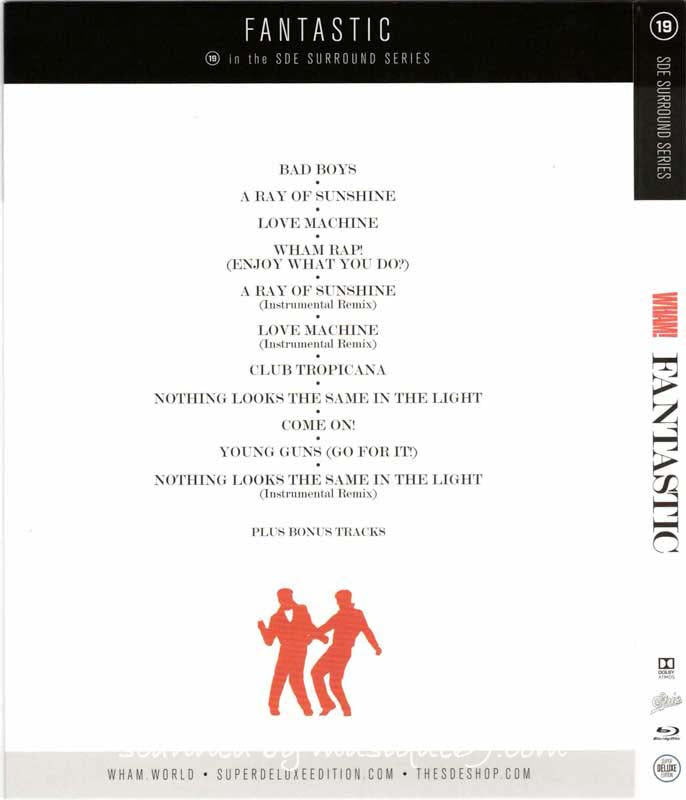 Wham! - Fantastic: SDE Surround Series Exclusive Limited Edition Blu-Ray Audio