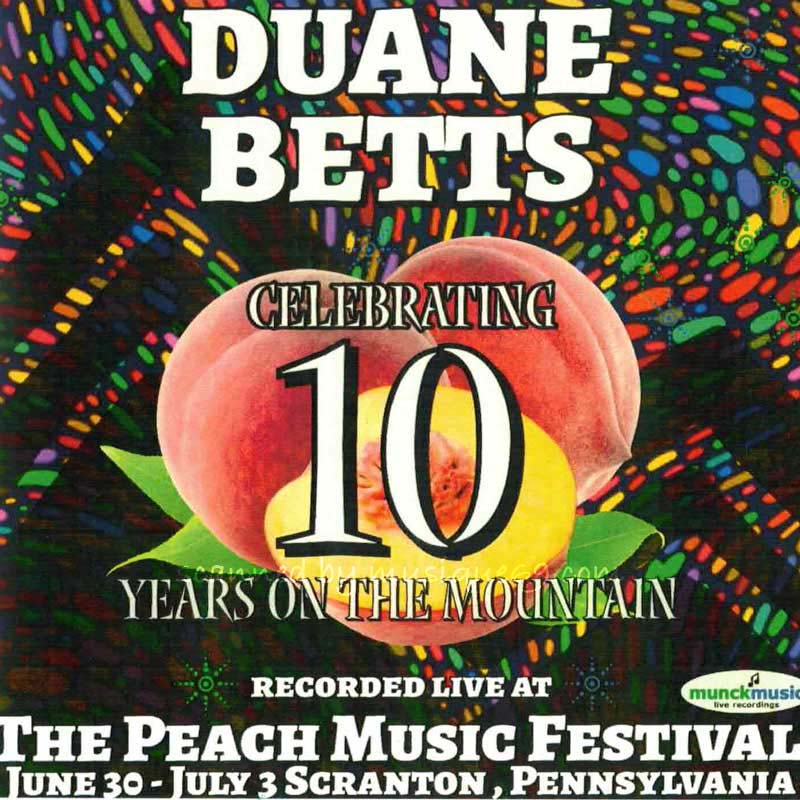 デュアンベッツ Duane Betts - Live at The 2022 Peach Music Festival (CD)