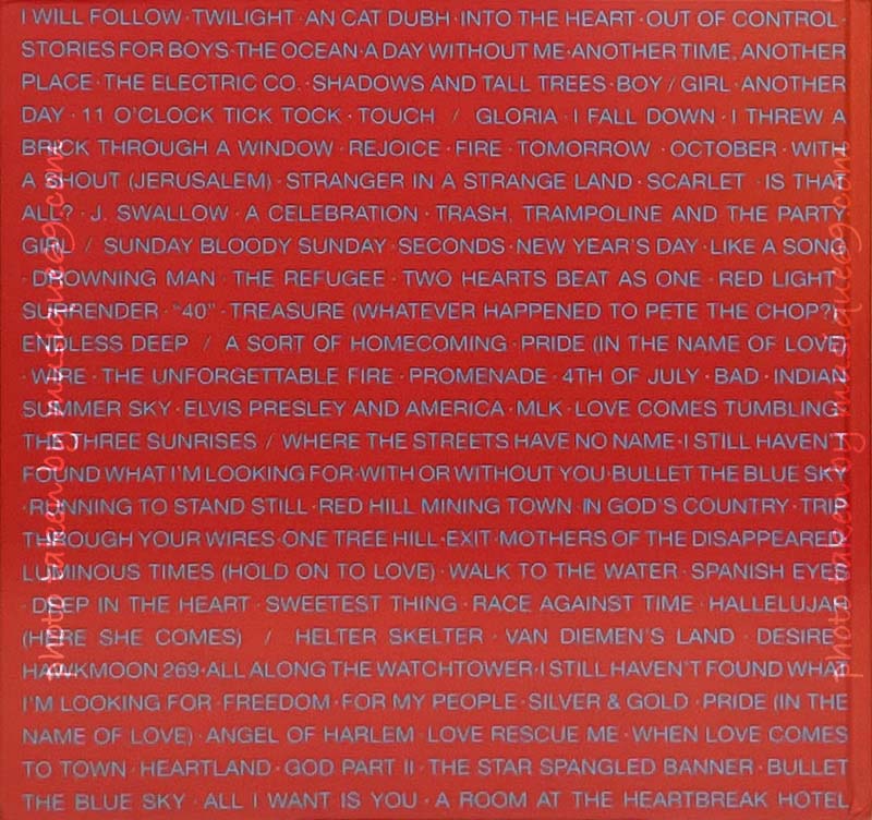 U2 - The Complete Lyrics 1979-1988 Vol. 1: Exclusive Limited Edition (Book)