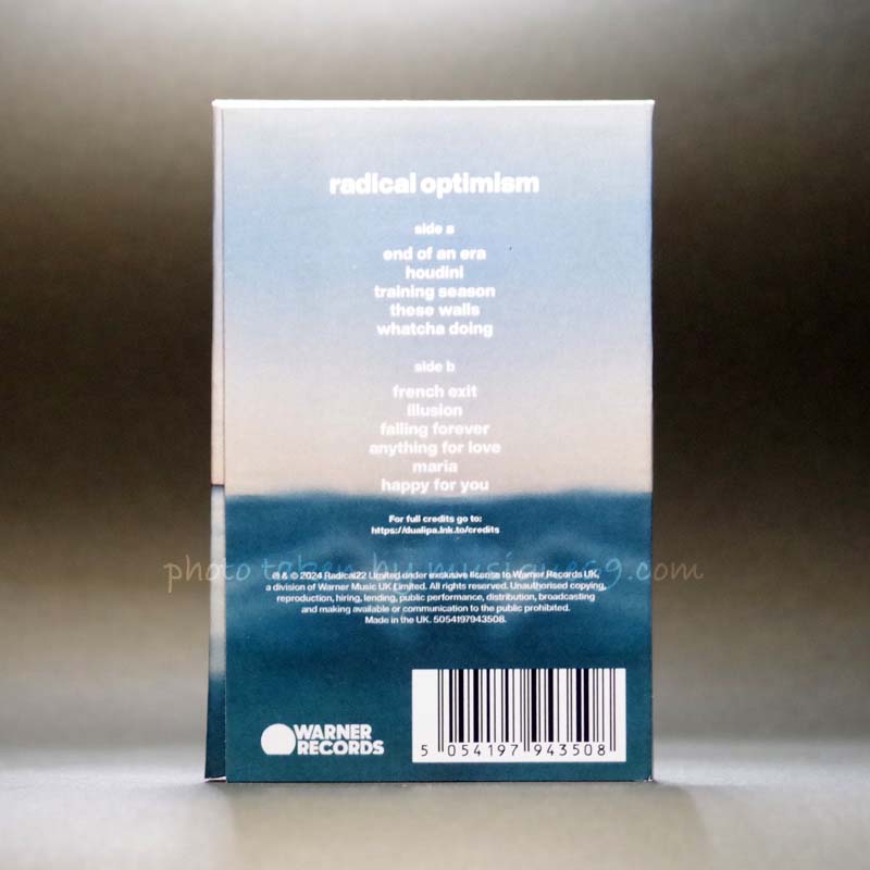 デュアリパ Dua Lipa - Radical Optimism: Exclusive Clear Shell Edition (cassette)