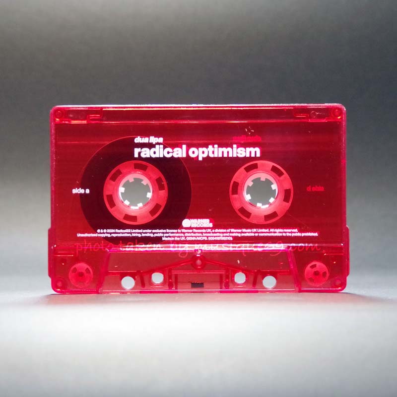 デュアリパ Dua Lipa - Radical Optimism: Exclusive Alternate Artwork/ Translucent Red Shell Edition (cassette)
