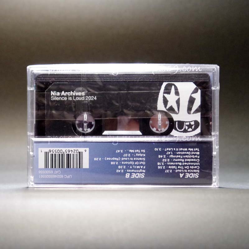 ニアアーカイヴス Nia Archives - Silence is Loud 2024: Black Shell Edition (cassette)