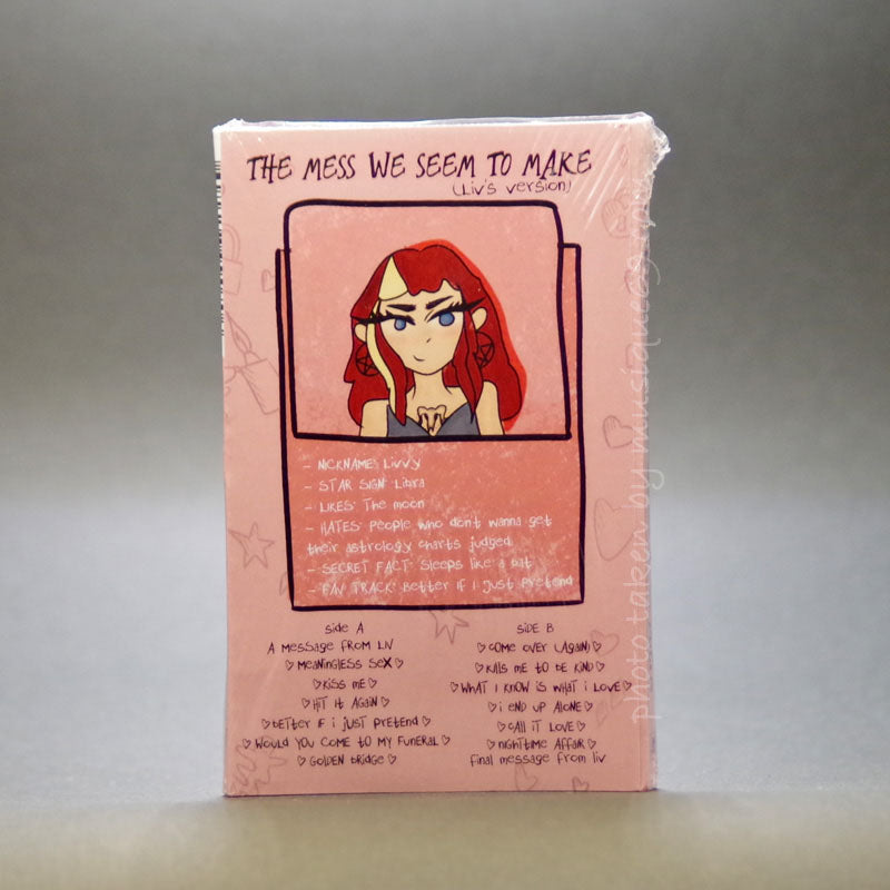 クローラーズ Crawlers - The Mess We Seem to Make: Exclusive Liv's Version Red Shell Edition (cassette)