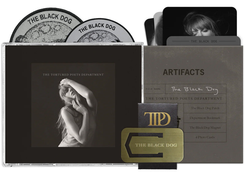 Taylor Swift - The Tortured Poets Department + The Black Dog: Exclusive Collector's Deluxe Edition (CD)