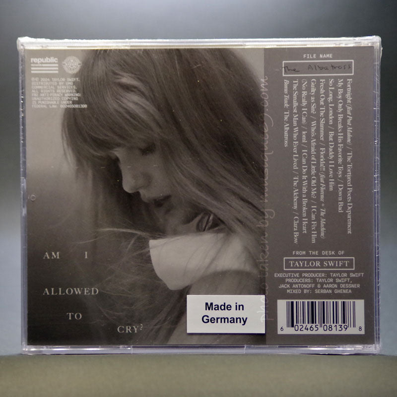 Taylor Swift - The Tortured Poets Department + The Albatross: Exclusive Collector's Deluxe Edition (CD)