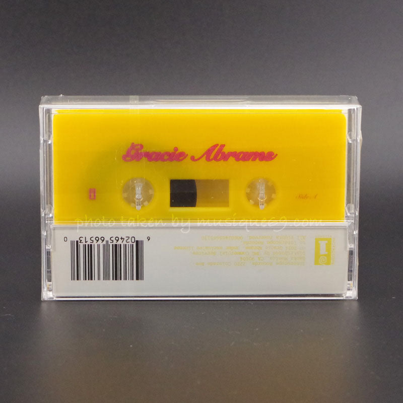 グレイシーエイブラムス Gracie Abrams - The Secret of Us: UK Exclusive Yellow Shell Edition (cassette)