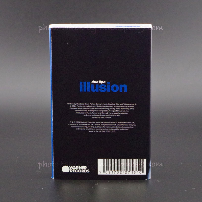 デュアリパ Dua Lipa - Illusion: Exclusive Transparent Blue Shell Limited Edition (cassette)