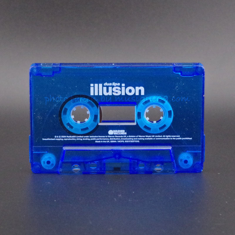 デュアリパ Dua Lipa - Illusion: Exclusive Transparent Blue Shell Limited Edition (cassette)