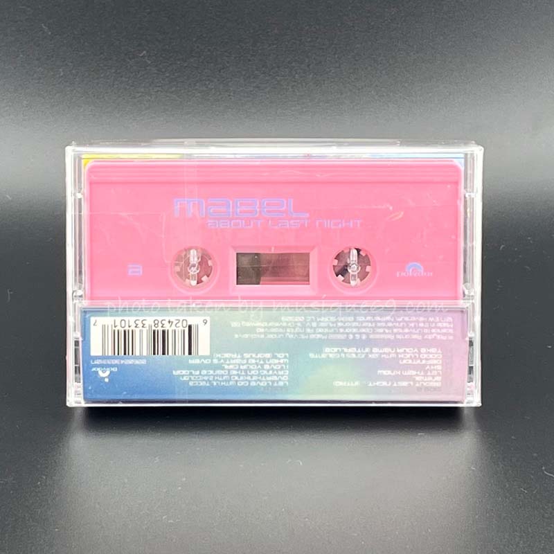 Mabel Mabel - About Last Night... UK Exclusive Pink Shell Edition (cassette)