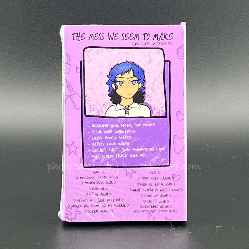 クローラーズ Crawlers - The Mess We Seem to Make: Exclusive Holly's Version Purple Shell Edition (cassette)