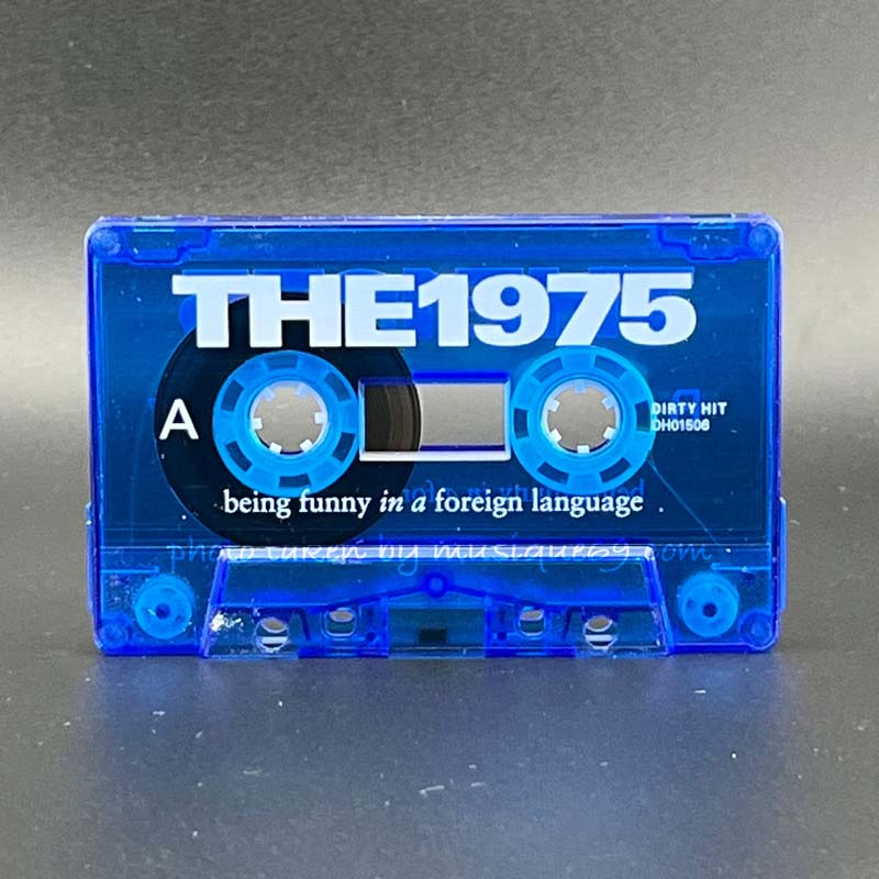 The 1975 - Being Funny in a Foreign Language: Exclusive Transparent Royal Blue Shell Edition (cassette)