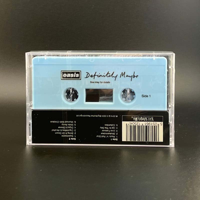 オアシス Oasis - Definitely Maybe (30th Anniversary): Exclusive Light Blue Shell Edition (cassette)