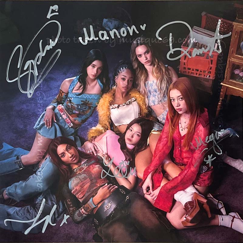 キャッツアイ Katseye - SIS (Soft is Strong): US Exclusive Autographed/ Purple Coloured/ Etched 12" Ep (vinyl)