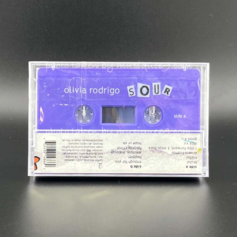 オリヴィアロドリゴ Olivia Rodrigo - Sour: Spotify Fans First Exclusive Lilac Shell Limited Edition (cassette)