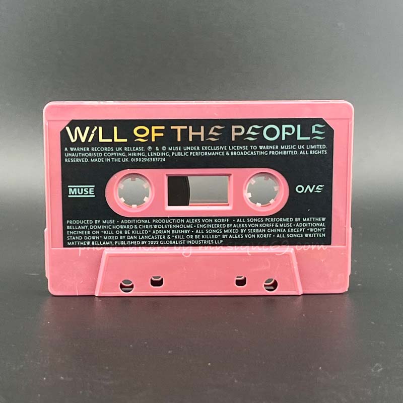 Muse - Will of the People: Exclusive Red Shell Matthew Bellamy Edition (cassette)