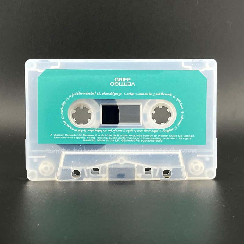 グリフ Griff - Vertigo: Exclusive Frosted Clear Shell Edition (cassette)