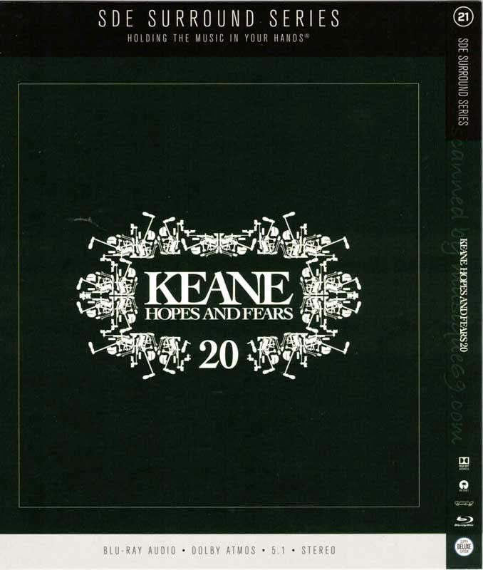 Keane - Hopes and Fears 20: SDE Surround Series Exclusive Limited Edition Blu-Ray Audio