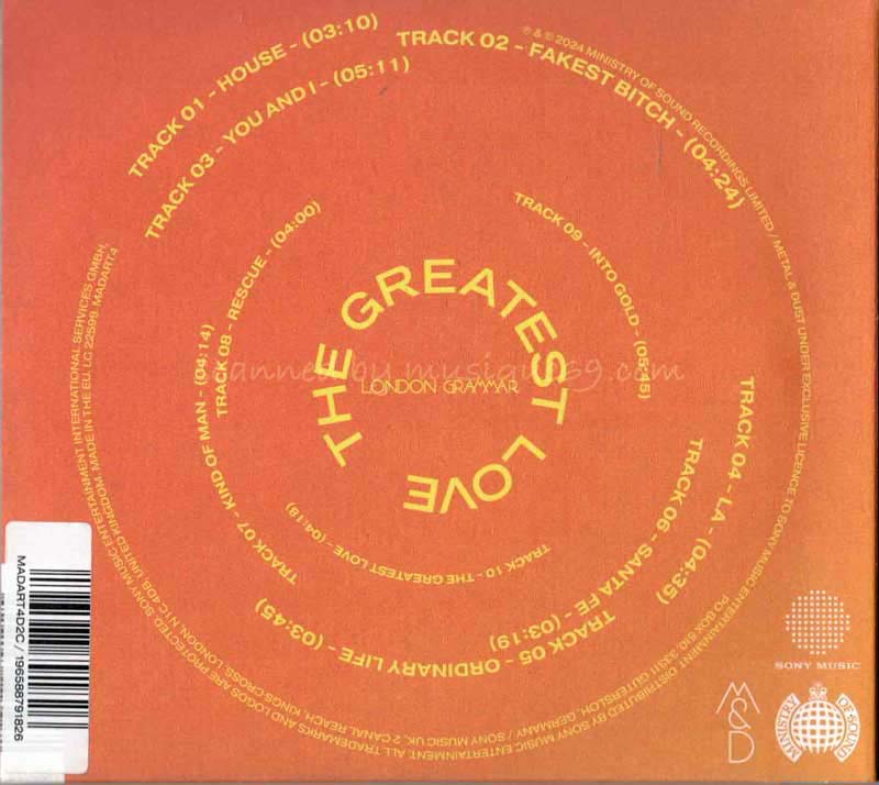 ロンドングラマー London Grammar - The Greatest Love: Exclusive Autographed Edition (CD)