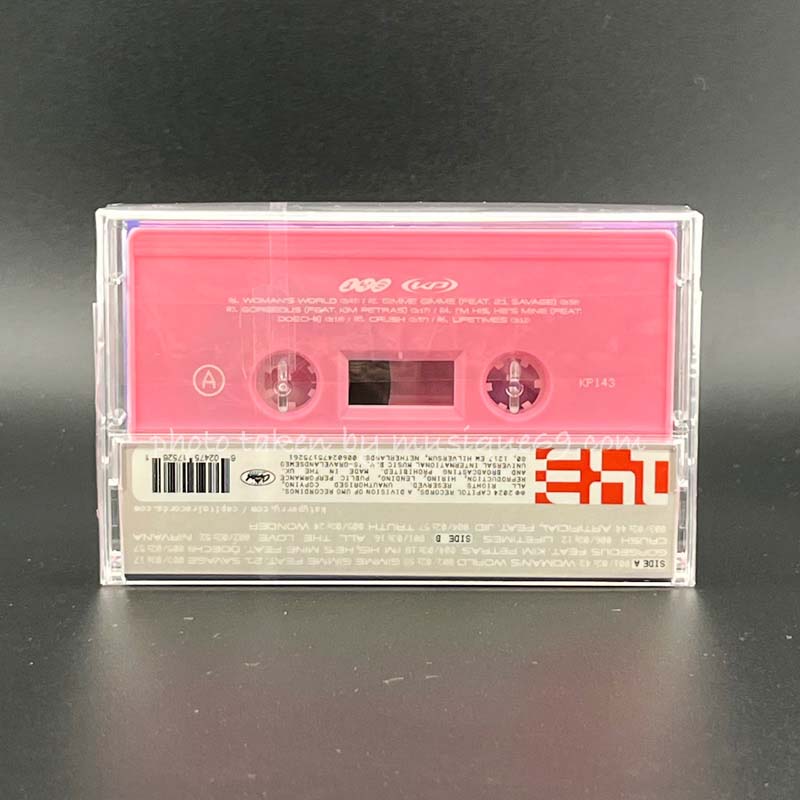 Katy Perry - 143: UK Exclusive Alternative Artwork/ Baby Pink Shell Edition (cassette)