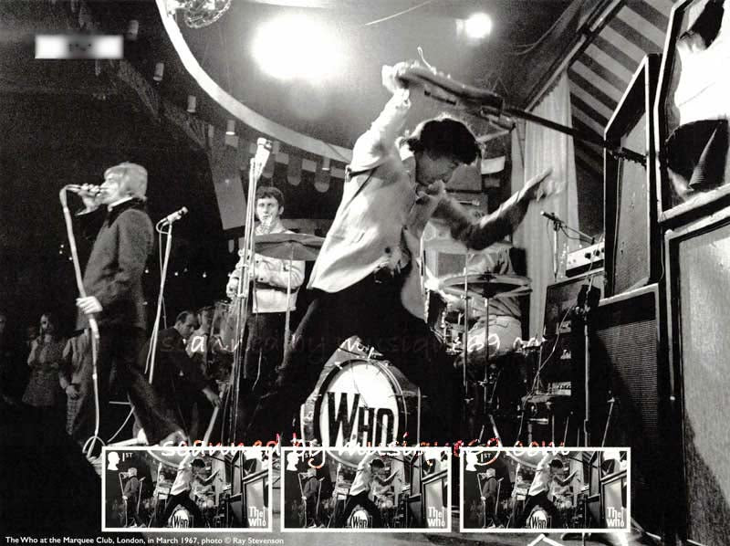 ザ・フー The Who - Fan Sheet Live at the Marquee Club: Limited Edition Stamps (goods)