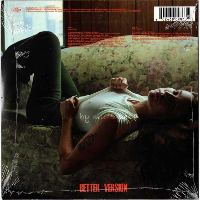 フレッチャー Fletcher - Doing Better/ Better Version: Exclusive Green Coloured 7" Ep (vinyl)