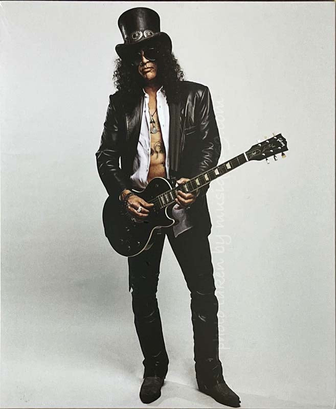 スラッシュ Slash x Goldmine (Apr/ May 2022 Alternate Cover Issue): Exclusive Numbered Slipcase/ Photo Print Edition