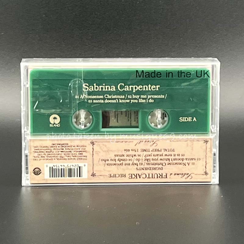 サブリナカーペンター Sabrina Carpenter - Fruitcake: Mint Green Shell Edition (cassette)