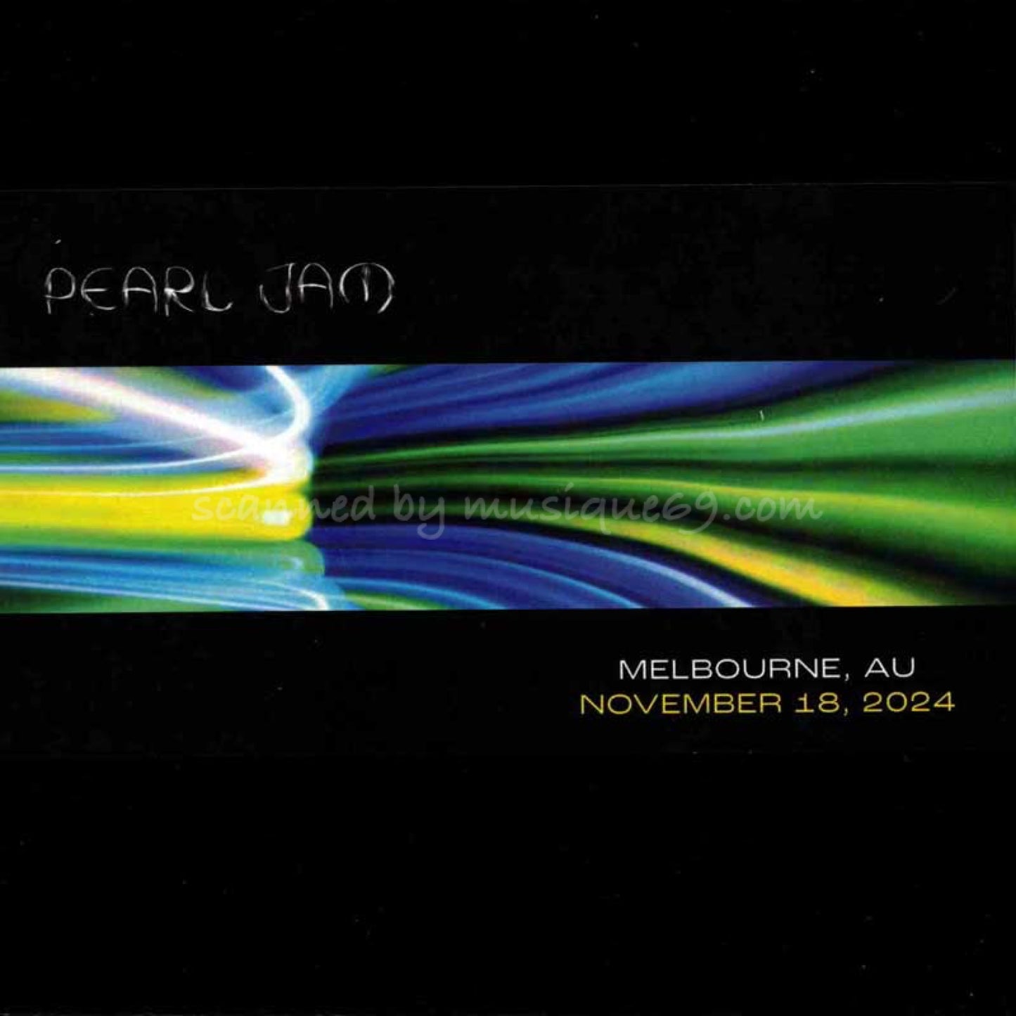 パールジャム Pearl Jam - Melbourne, AU | November 18, 2024 (CD)