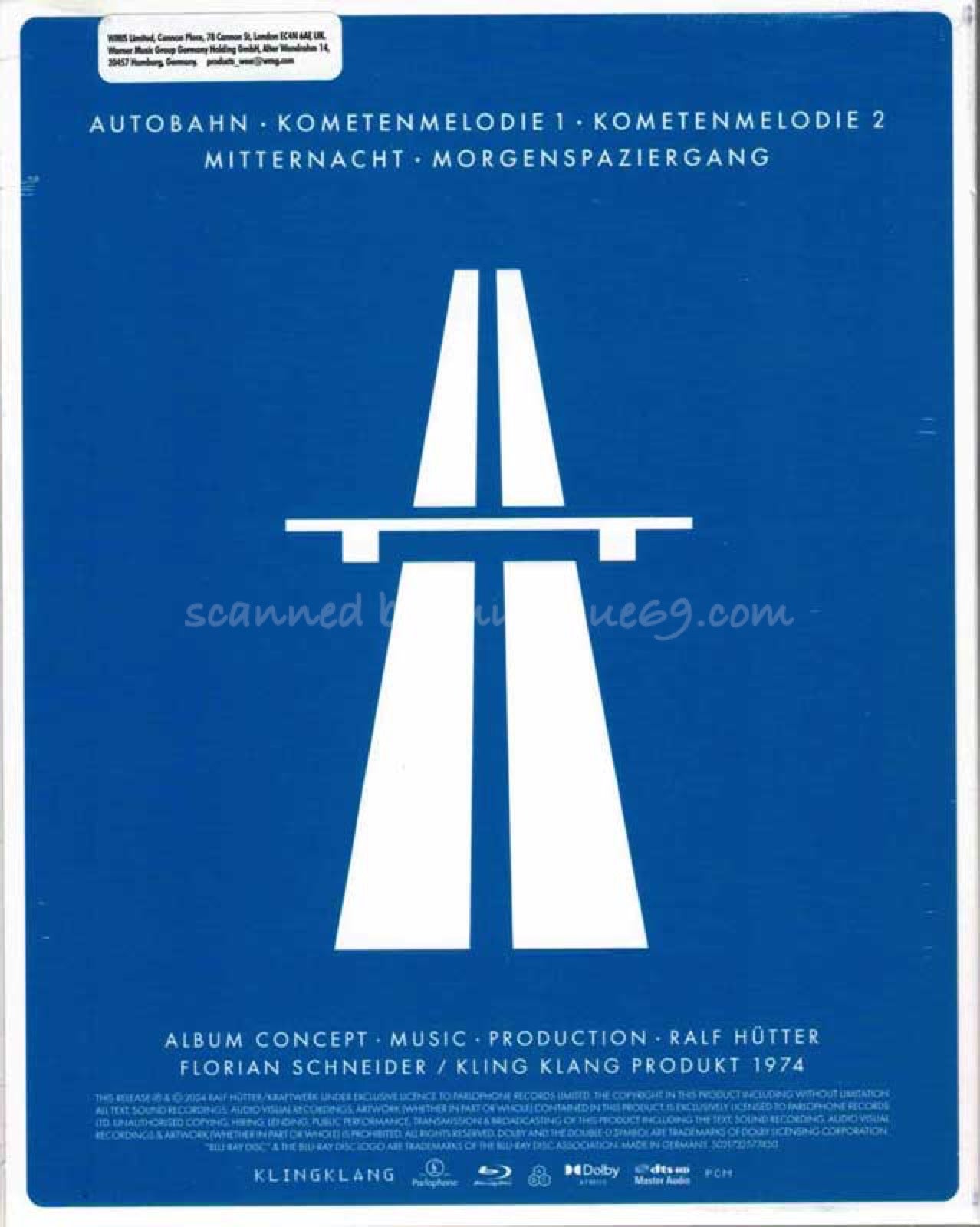 Kraftwerk - Autobahn (Kling Klang Digital Master): SDE Surround Series Exclusive Limited Edition Blu-Ray Audio