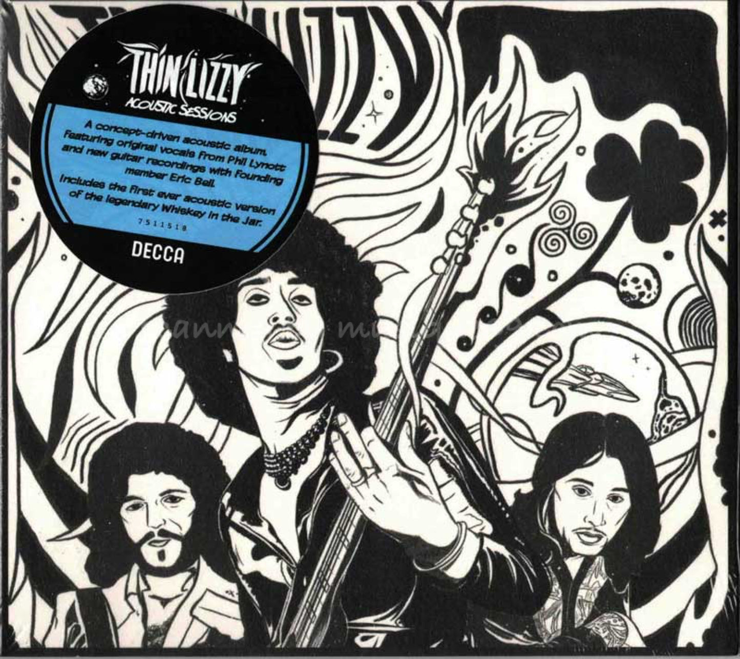 シンリジィ Thin Lizzy - The Acoustic Sessions: Exclusive Eric Bell Autographed/ Alternative B&W Artwork Edition (CD)