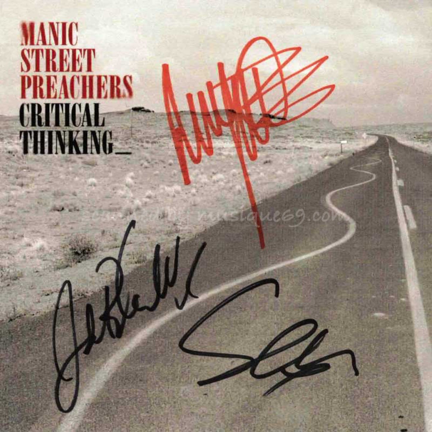 マニックストリートプリーチャーズ Manic Street Preachers - Critical Thinking: UK Exclusive Autographed Edition (CD)