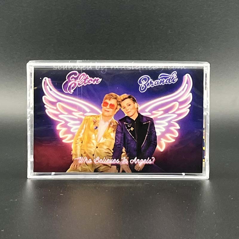 エルトンジョン Elton John and Brandi Carlile - Who Believes in Angels?: Exclusive EJ Autographed/ Collectors Bundle Limited Edition (cassette)