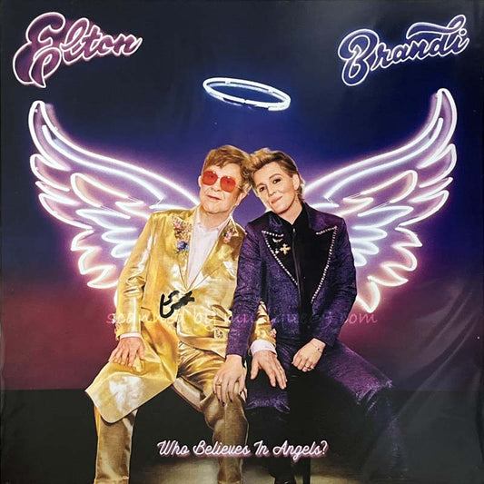 エルトンジョン Elton John and Brandi Carlile - Who Believes in Angels?: Exclusive EJ Autographed/ Collectors Bundle Limited Edition (cassette)