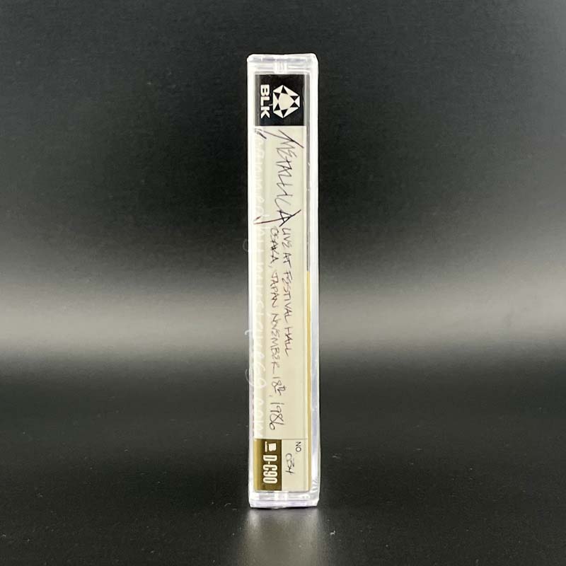 メタリカ Metallica - Live at Festival Hall, Osaka, Japan, November 18th, 1986 (cassette)