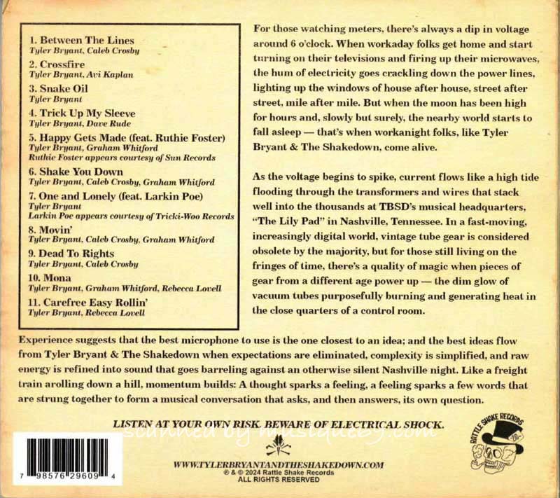 タイラーブライアント Tyler Bryant & The Shakedown - Electrified (CD)