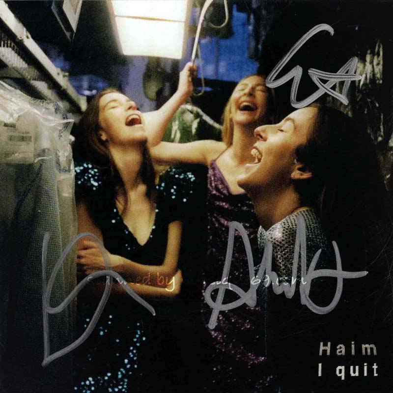 Haim - I Quit: Exclusive Autographed Edition (cassette)