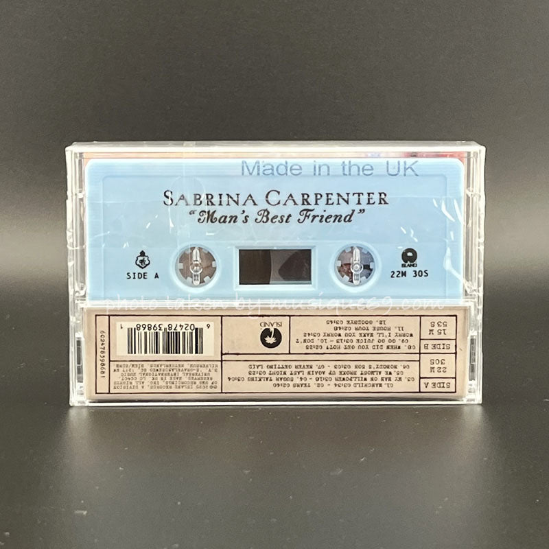 サブリナカーペンター Sabrina Carpenter - Man's Best Friend: Exclusive Light Blue Shell Edition (cassette)