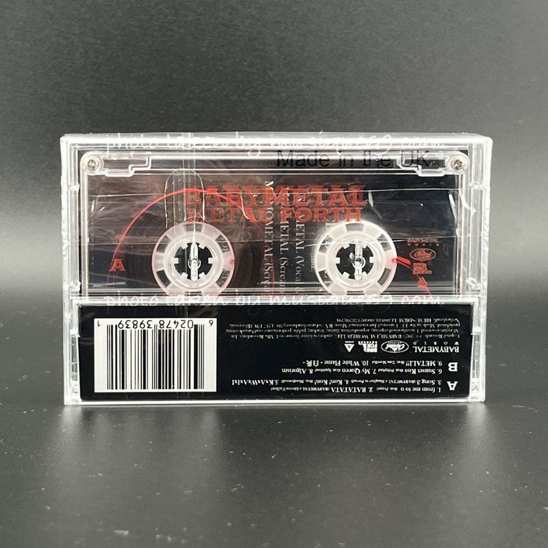 ベビーメタル Babymetal - Metal Forth: Exclusive Force Edition Clear Shell w/ Red Leader Tape (cassette)
