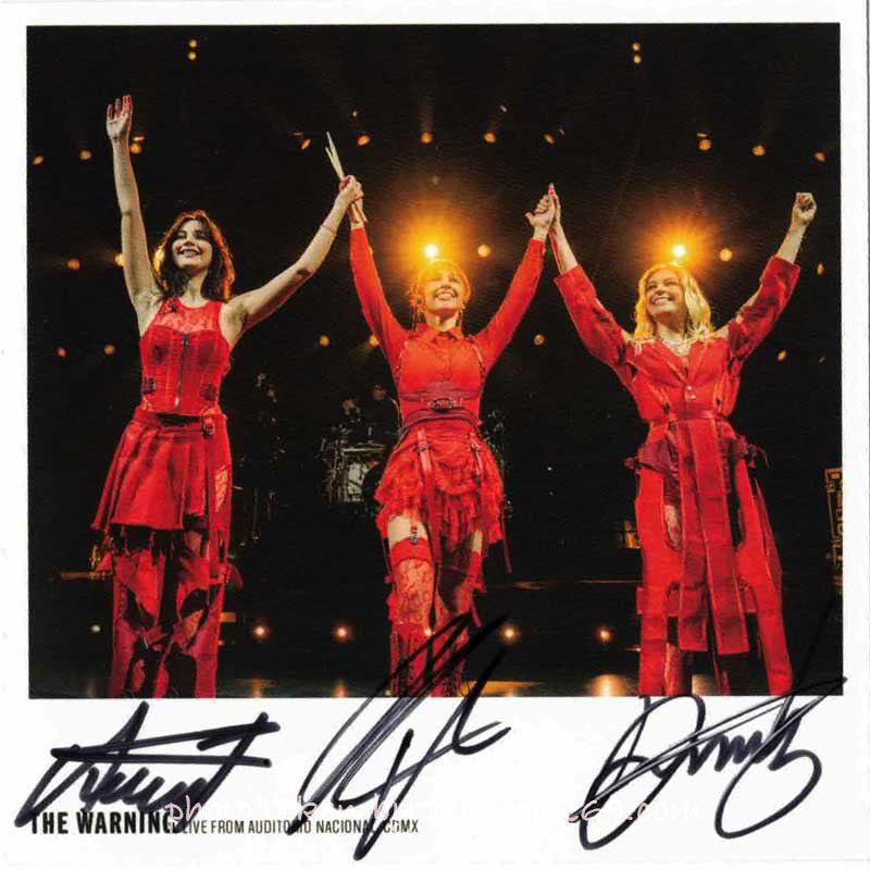 ザ・ウォーニング The Warning - Live from Auditorio Nacional, CDMX (Dany Version): Exclusive Autographed Edition (CD)